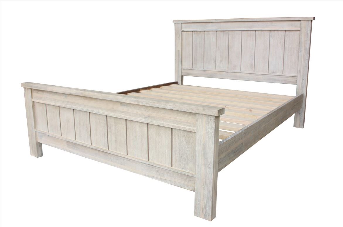 Willie Bed Frame (White Wash) - Image 3