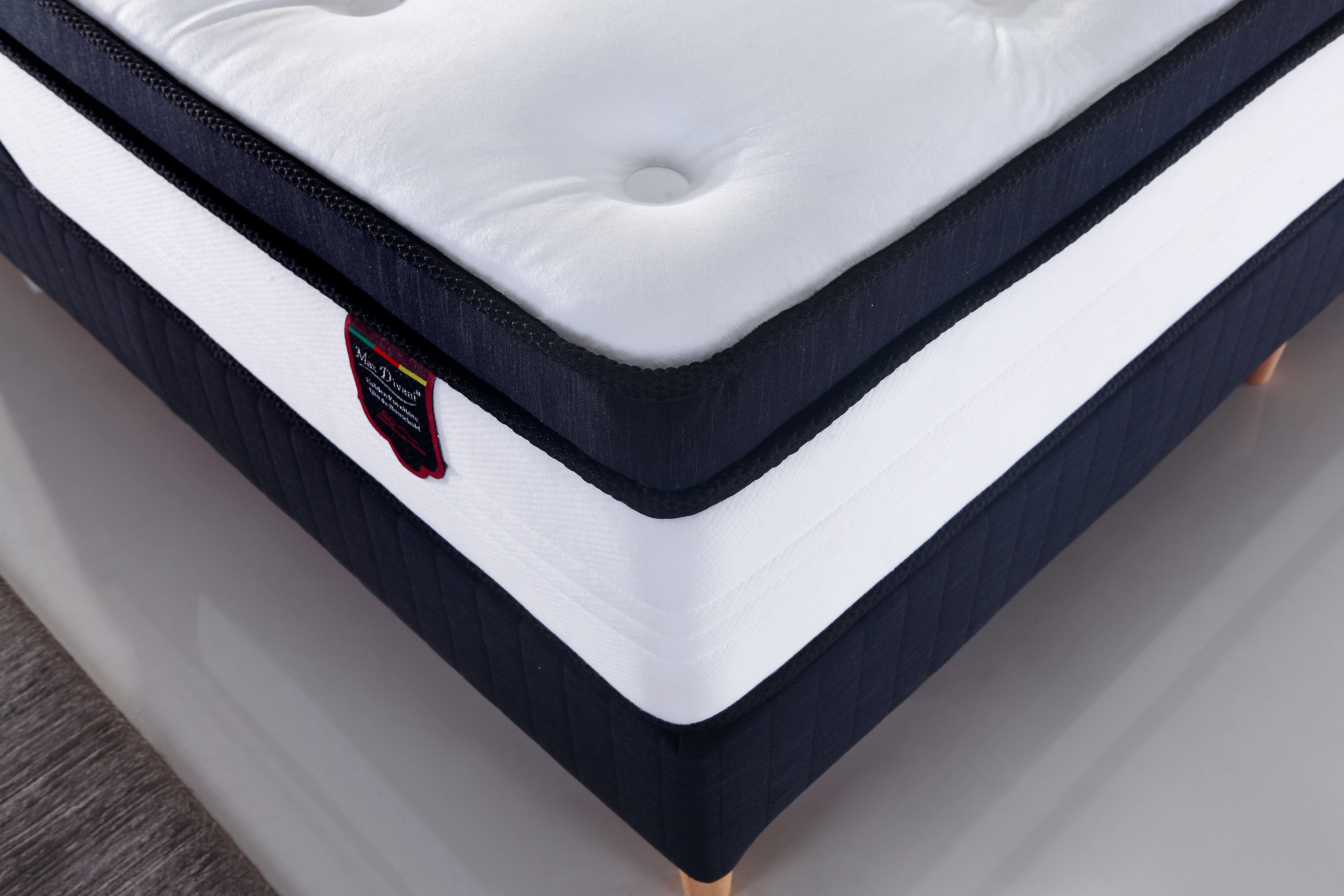 STOCK CLEAROUT LAST FEW PIECES LEFT - SleepyBeds Ortho Medi Plush Luxury - 9 Zone Pocket Spring Mattress With Cool gel memory foam, Latex, High Density Foam - Image 5