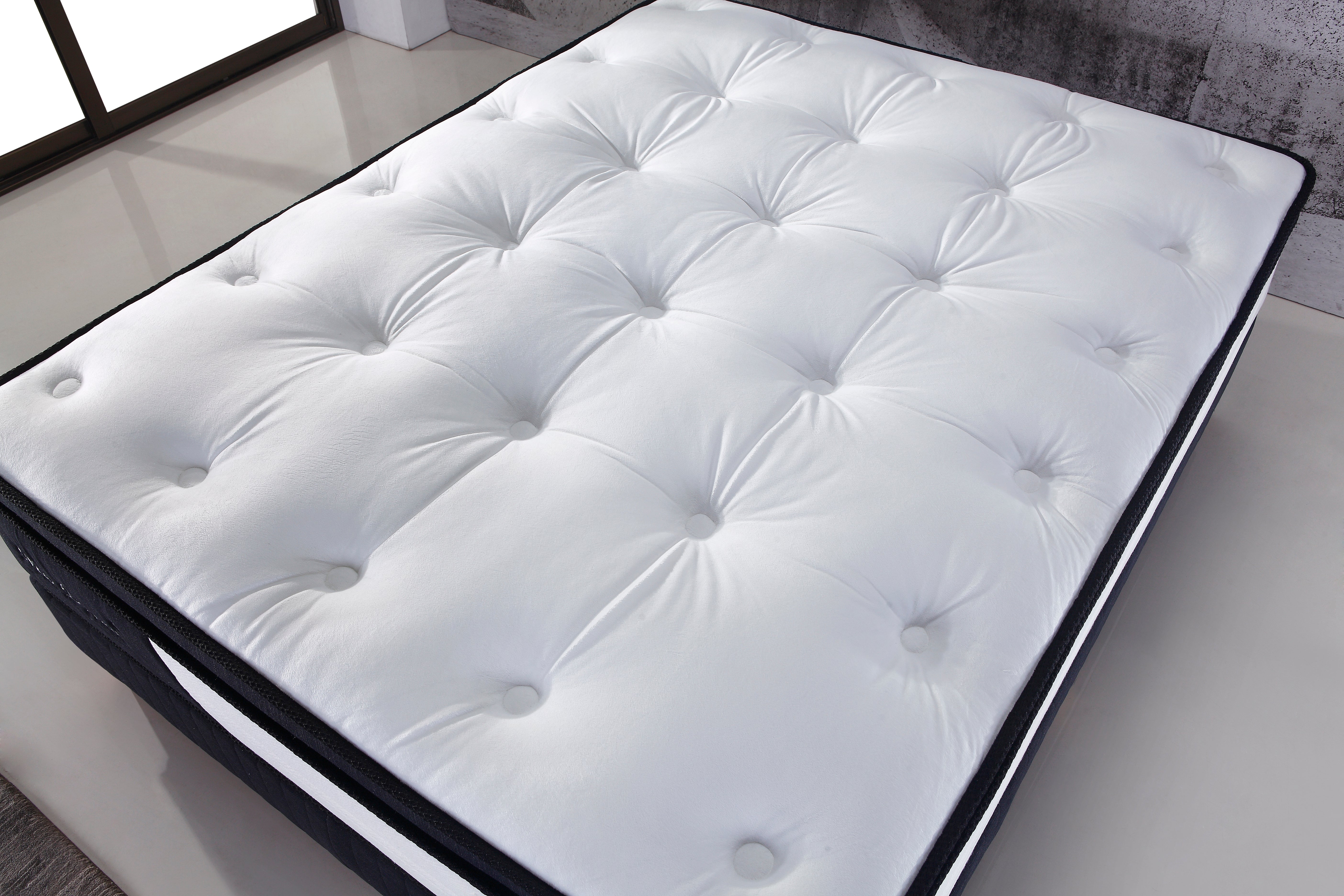 STOCK CLEAROUT LAST FEW PIECES LEFT - SleepyBeds Ortho Medi Plush Luxury - 9 Zone Pocket Spring Mattress With Cool gel memory foam, Latex, High Density Foam - Image 3