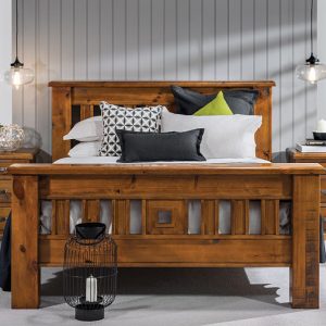 Amado Pine Wood Bed Frame Queen/King/Super King