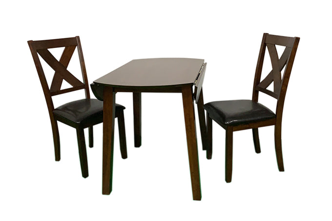 David 3-Piece Space-Saving Dining Suite - Image 2