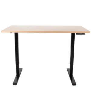 Pro Ergonomic Standing Desk - 1400x700mm, Dual Motors, 4 Programmable Presets - Adjustable Height, Stable, and Heavy-Duty With 2 USB